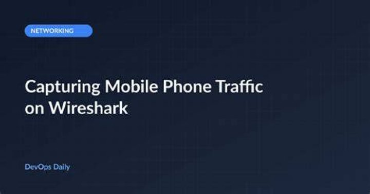 Can Wireshark capture phone traffic?