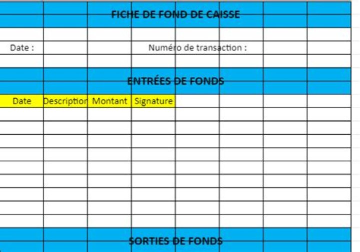 Comment enregistrer un fond de caisse ?
