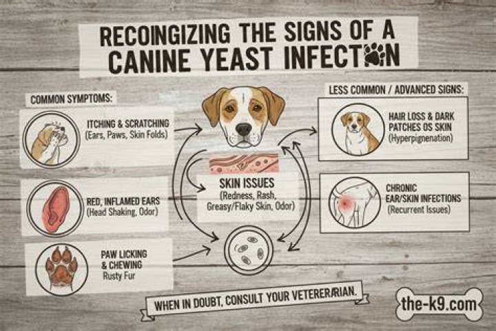 Do carbs cause yeast infections in dogs?