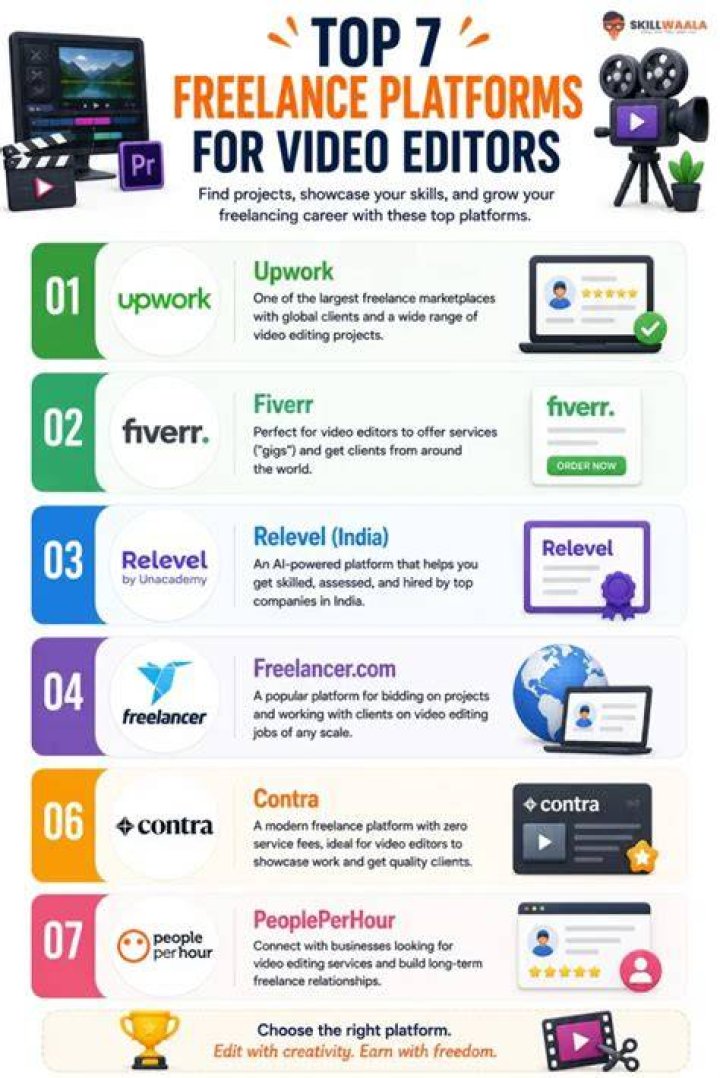 How do freelance editors get clients?