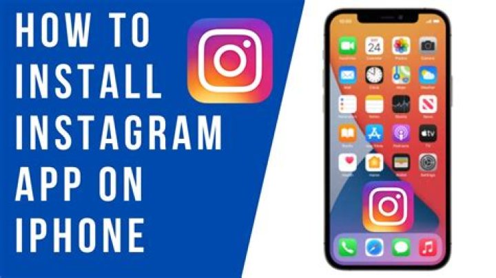 How do I install Instagram on my iPhone?