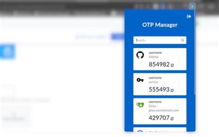 How do I set up OTP manager?