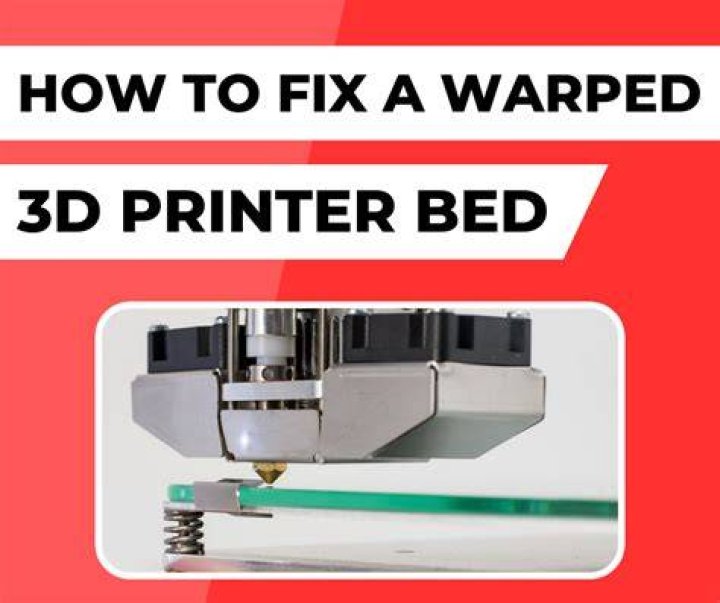 How do you fix a warped 3d printer?