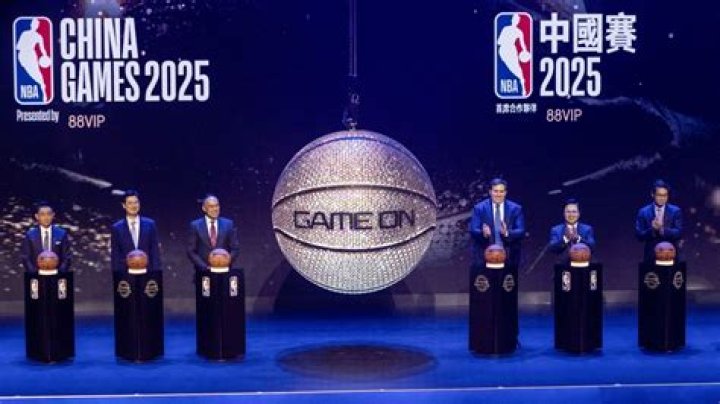 How many NBA games are played in China?