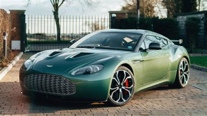 How much is an Aston Martin V12 Zagato?