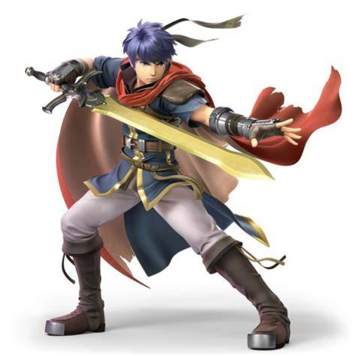 What does Ike say in Super Smash Bros?