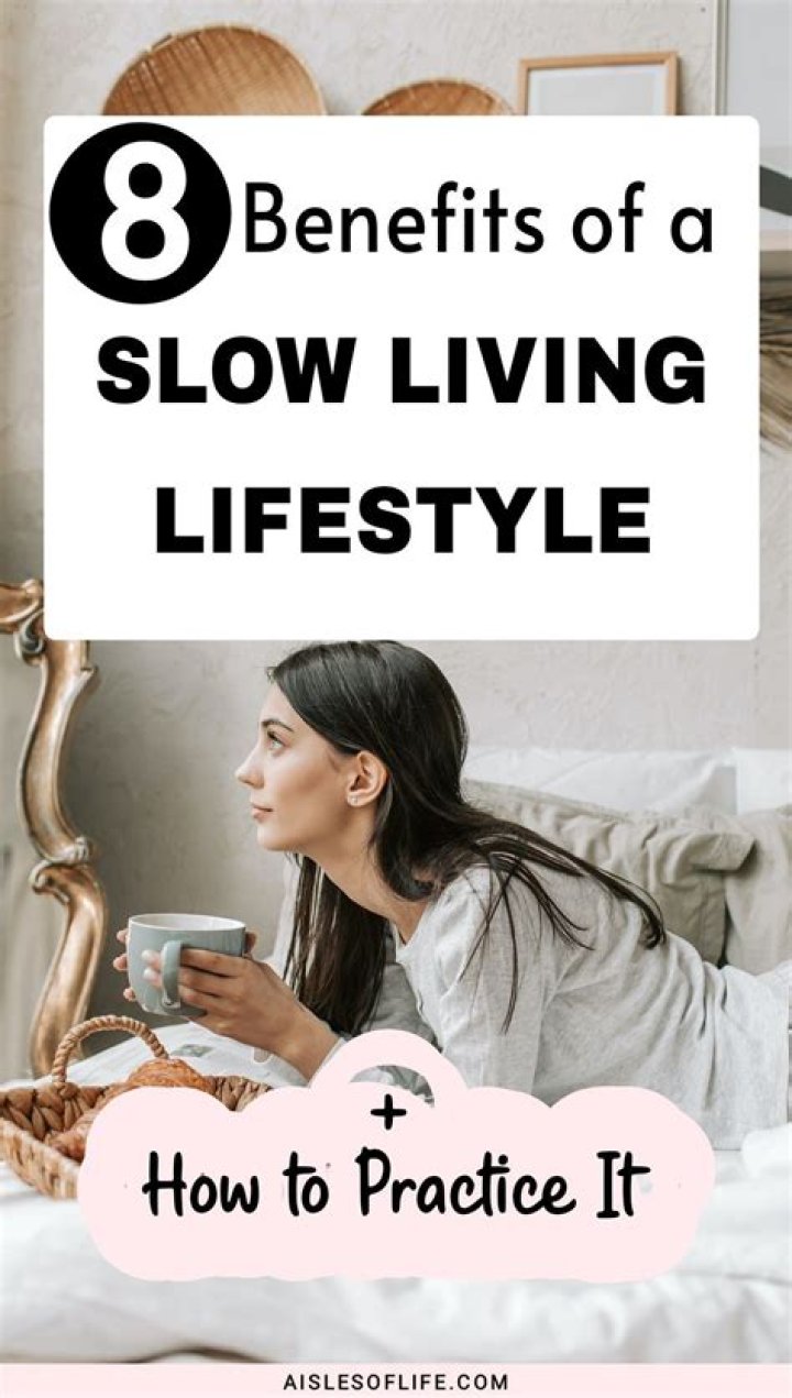 What does slow living mean?