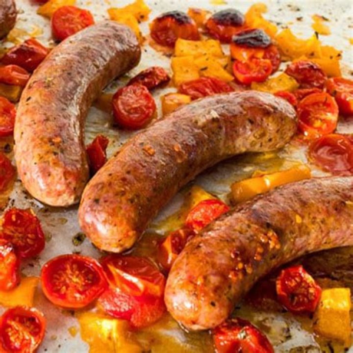 What food goes well with sausages?