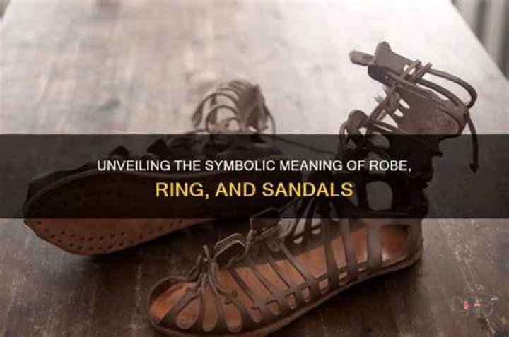 What is the meaning of sandals?