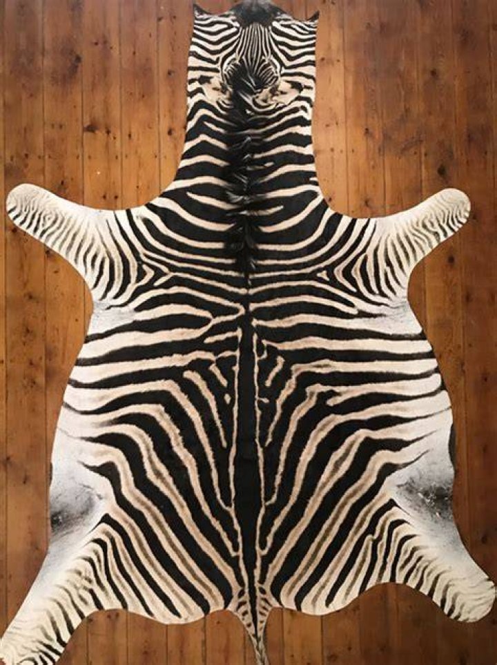 What is zebra skin used for?