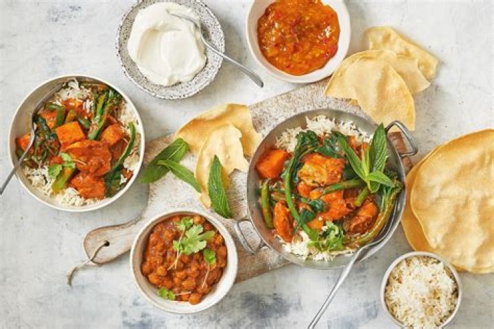 What vegetable goes well with butter chicken?