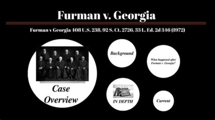 What was the outcome of Furman v Georgia and how did Gregg v Georgia change the ruling?
