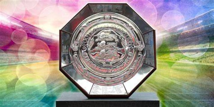 Who's showing the Charity Shield?