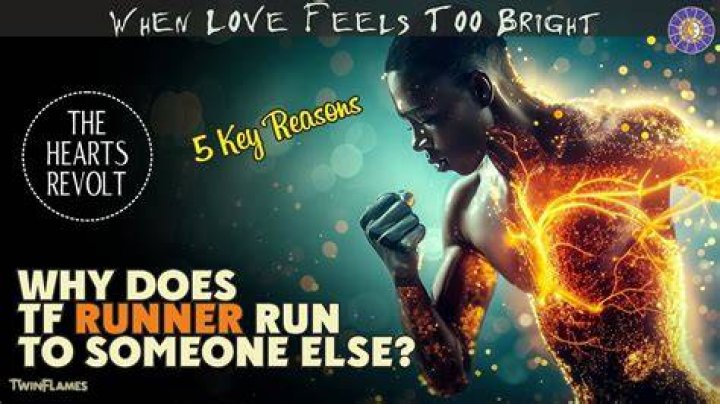 Why does the twin flame runner run to someone else?